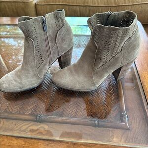 Vince Camuto Fenya suede cut out Ankle Bootie